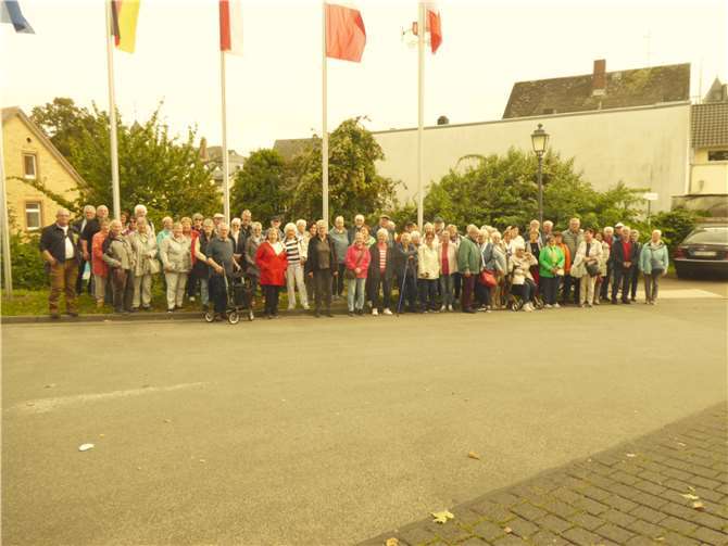 Am 11. September veranstaltete der VdK Ortsverband Ahrweiler eine Tagesfahrt nach Mainz und Eltville.  Foto:privat