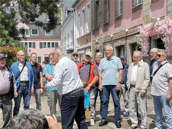Am 12. Juli unternahm die Chorgemeinschaft Cäcilia Mülheim / Männerchor Bassenheim gemeinsam mit Begleitungen und Chorfreunden einen Tagesausflug an die Ahr. Foto: privat
