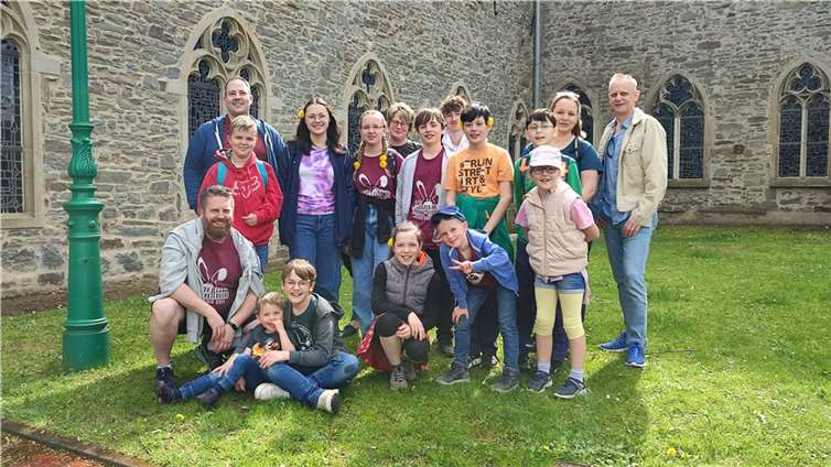 Am 13. April fand in Wuppertal-Beyenburg die 23. Diözesanjungschützenwallfahrt des Bundes der St. Sebastianus Schützenjugend im Bistum Köln statt. Auch aus Altendorf-Ersdorf beteiligte sich eine Abordnung von 17 Kindern, Jugendlichen, Jugendleitern und Jugendleiterinnen. Foto: Vito Spalluto