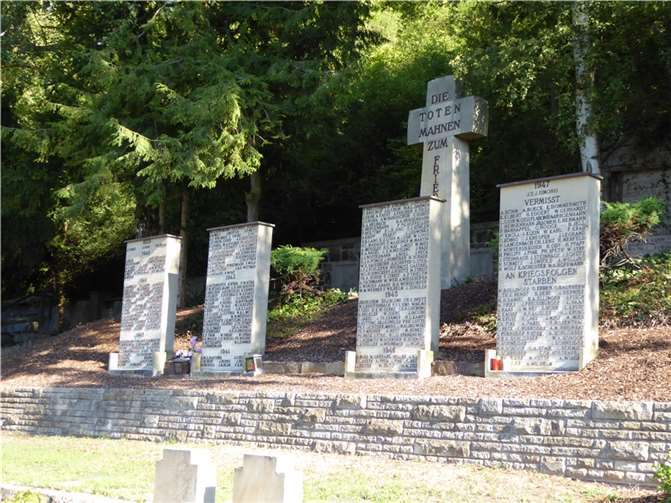 Am 13. November findet auf dem Friedhof an der Allerheiligenbergstraße eine Gedenkveranstaltung zum Volkstrauertag statt.  Foto: Stadtverwaltung Lahnstein