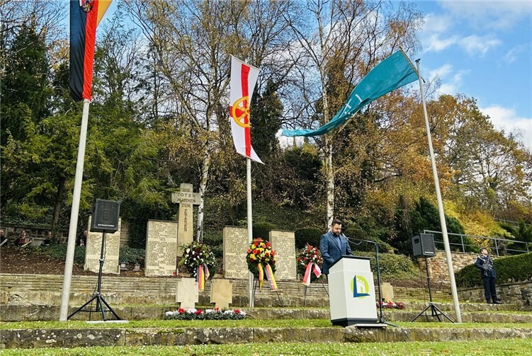 Am 16. November findet auf dem Friedhof an der Allerheiligenbergstraße eine Gedenkveranstaltung zum Volkstrauertag statt. Foto: Mira Bind / Stadtverwaltung Lahnstein