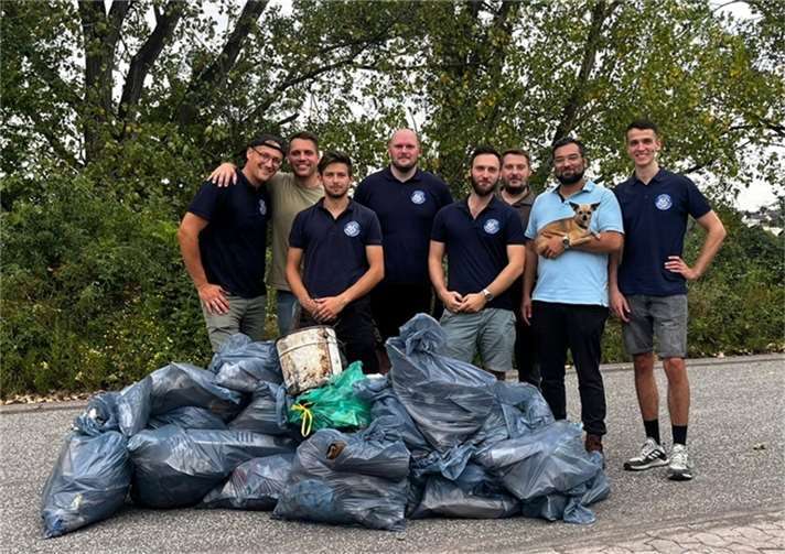 Am 16. September 2023 setzte der Angelverein „Antunnacum Stramme Schnur e.V.“ ein starkes Zeichen für den Umweltschutz und die Erhaltung der natürlichen Schönheit des Rheins. Foto: privat