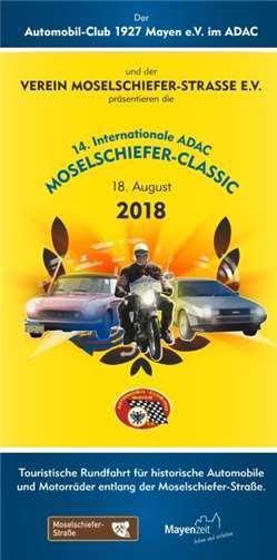 Am 18. August findet dieses Jahr die Moselschiefer-Classic stattGrafik: AC Mayen