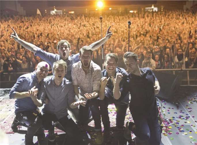 Am 18. Juni kann man live die Band Revolverheld + Kensington erleben. Stefan Malzkorn