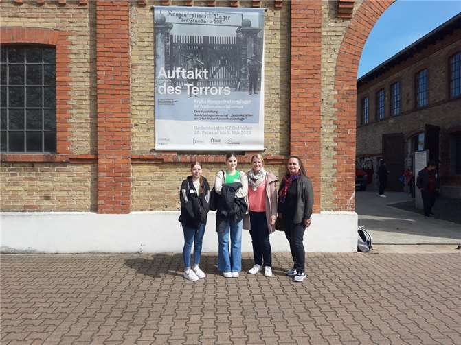 Am 19. April 2023 fand im KZ Osthofen das Netzwerktreffen „Schule ohne Rassismus - Schule mit Courage“ statt. Foto: privat