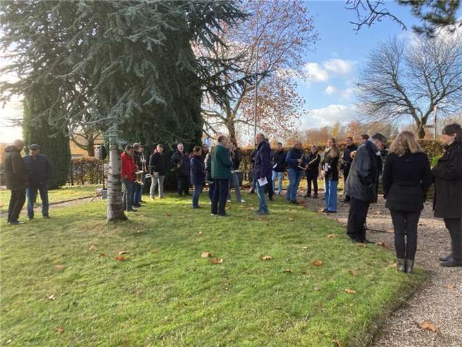 Am 19. November dieses Jahres fanden in den Ortsgemeinden Nauort und Caan gemeinsame Veranstaltungen anlässlich des Volkstrauertages 2023 statt. Foto: privat