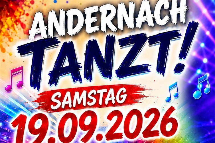 Am 19.September heißt es wieder: Andernach tanzt!