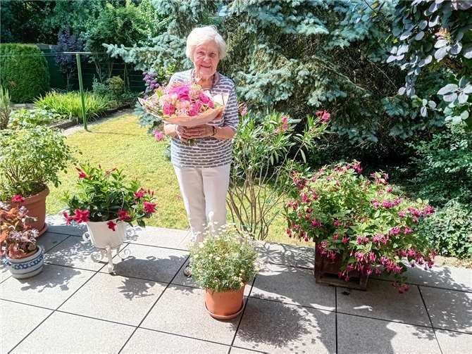 Am 2. Juli 2025 feierte Eifelverein-Mitglied Erika Koch ihren 95. Geburtstag bei bester Gesundheit. Dagmar Müller