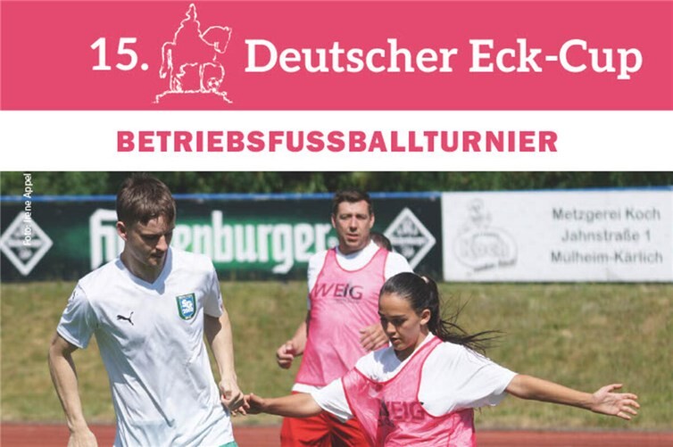 Am 20. Juni steigt der 15. Deutsche Eck-Cup in Mülheim-Kärlich
