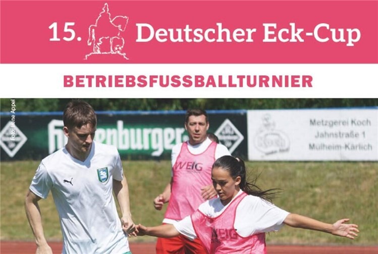 Am 20. Juni steigt der 15. Deutsche Eck-Cup in Mülheim-Kärlich.