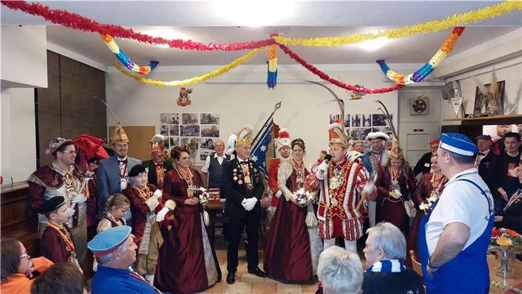 Am 21. Januar 2023 fand in der Gaststätte „Zum Stammbaum“ das traditionelle Gelog der Burgtornachbarschaft statt. Foto: privat