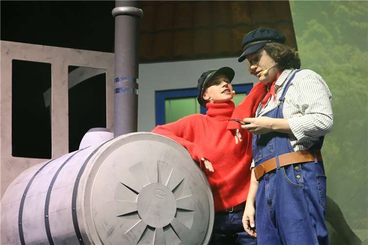 Am 21. Oktober 2023 gastieren Jim Knopf und Lukas der Lokomotivführer in der Laacher See Halle in Mendig.  Foto: Veranstalter