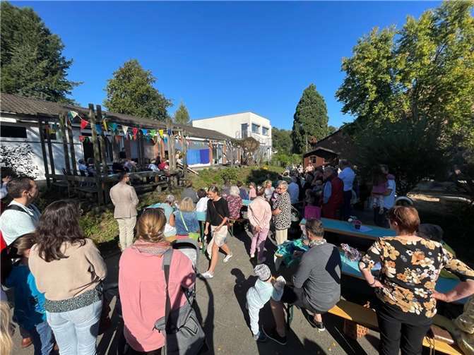 Am 21. September 2024 feierte die Kindertageseinrichtung St. Raphael in Wachtberg-Pech ihr 60-jähriges Bestehen. Foto: privat