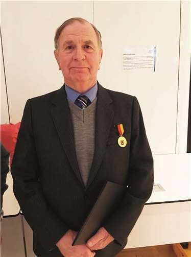 Am 22. Januar wurde Willi Bömerich mit der Verdienstmedaille des Landes Rheinland-Pfalz ausgezeichnet. Foto: privat