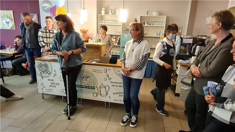 Am 23. September hatte der Vorstand des Vereins „Wir für Inklusion e.V.“ ins Café sofa zum Sommerfest geladen. Foto: privat