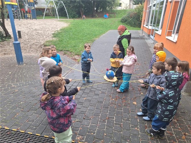 Am 23. und 25. September erhielten die Vorschulkinder der KiTa Arche Noah in Plaidt eine besondere Abwechslung im Kindergartenalltag. Foto: privat
