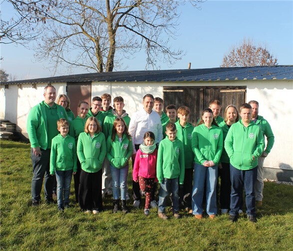 Am 24. Januar folgte der Meckenheimer Bürgermeister Sven Schnieber der Einladung der St. Sebastianus Schützenjugend Ersdorf-Altendorf zum gemeinsamen Frühstück ins Altendorfer Schützenhaus. Foto: privat
