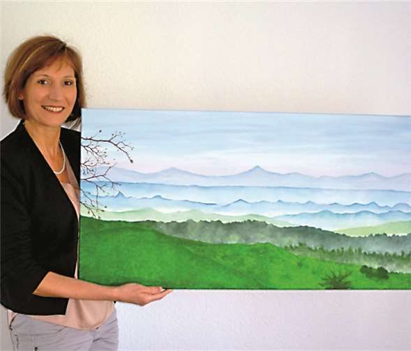 Am 24. Oktober beginnt die Ausstellung mit Bildern von Gabriela Graff-Klapp im Familienzentrum „Drachenfelser Ländchen mit einer Vernissage um 19 Uhr.privat