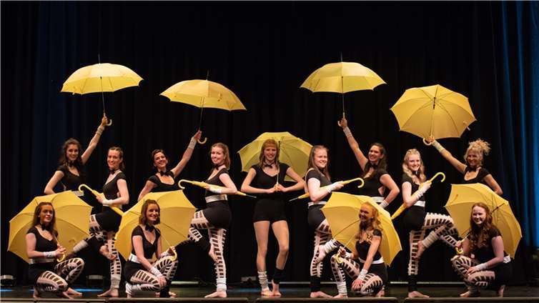 Am 29./30. April präsentierten die „Tip Toes“ des Meckenheimer Sportvereins (MSV) ihre 31. Benefiz-Tanz-Show.  Fotos: privat