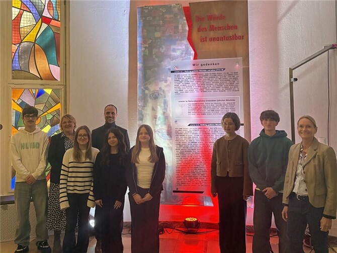 Am 30. Januar 2026, in der Woche des Gedenktages für die Opfer des Nationalsozialismus und des Holocausts, fand am Kurfürst-Salentin-Gymnasium eine besondere Gedenkfeier statt. Foto: privat