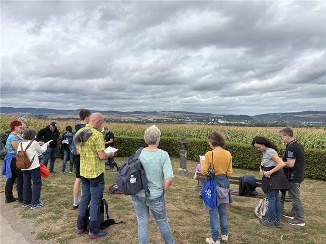 Am 31. August startete der 1. Pilgertag der Pfarrei in Weißenthurm.  Foto: privat