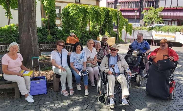 Am 31. Mai 2023 fand zum ersten Mal eine Stadtführung für Menschen mit Beeinträchtigungen in Andernach statt, initiiert vom Behindertenbeirat Andernach/Pellenz. Foto: privat