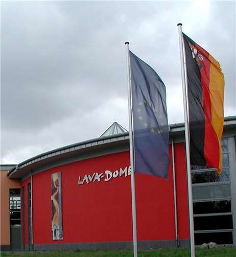 Am 31. Oktober und 1. November geöffnet: der Lava-Dome. privat