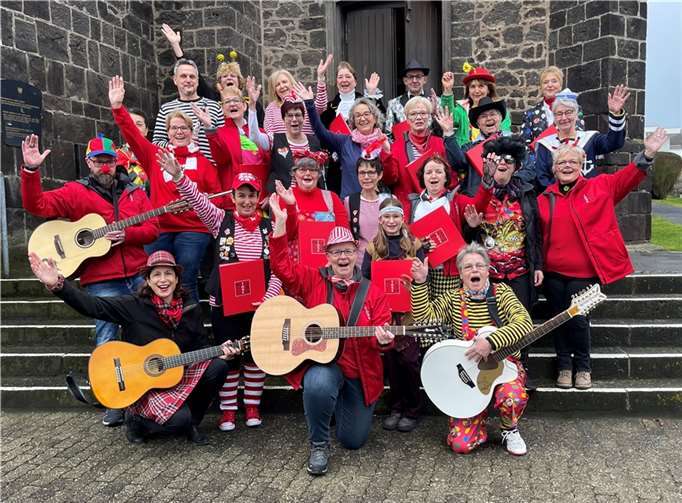 Am 4. Februar lud die Planungsgruppe für Familiengottesdienste in Eich zu einem karnevalistischen Gottesdienst ein, unter dem Motto „Narren Gottes“. Foto: privat