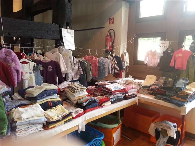 Am 5. März von 14 bis 17 Uhr können Mamis, Papis, Omas, Opas und alle Schnäppchenjäger im Köllenhof stöbern. Foto: privat