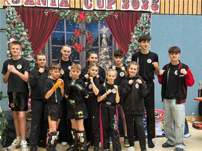 Am 6. Dezember 2025 traten die Kickboxer von Tomburg Boxing Rheinbach e.V. zum letzten Turnier des Jahres an. Foto: privat
