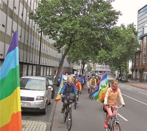 Am 7. August machen die Friedensradler wieder Station in Remagen. privat