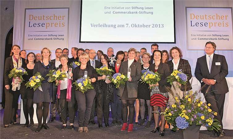 Am 7. Oktober wurde in Berlin zum ersten Mal der Deutsche Lesepreis verliehen.privat