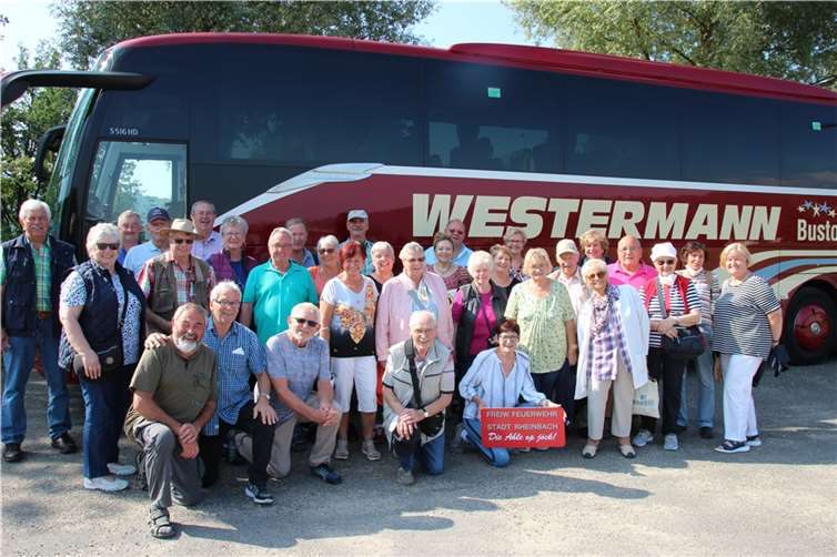 Am 7. September 2021 starteten die Mitfahrer mit dem Bus aus Rheinbach.Fotos: privat