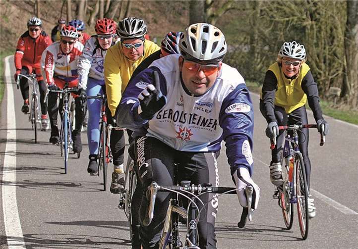 Am 7. September geht es per Rad durch drei Täler.Privat