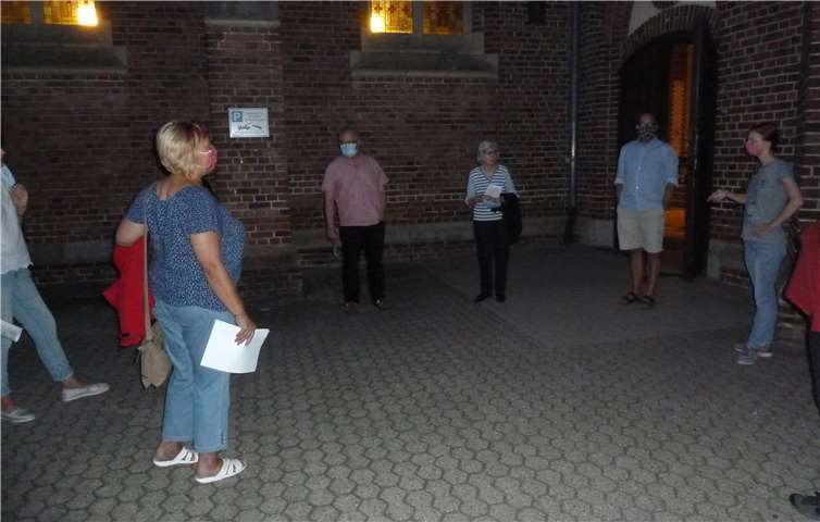 Am 7. September hat der Kirchenchor Weitersburg im kleinen Rahmen unter strenger Beachtung aller Coronavorschriften gestartet.Foto: privat