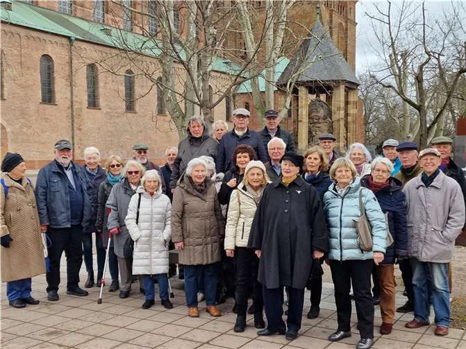Am 9. März führte der Bürgerverein Meckenheim wieder eine seiner begehrten Tagesexkursionen durch. Foto: privat