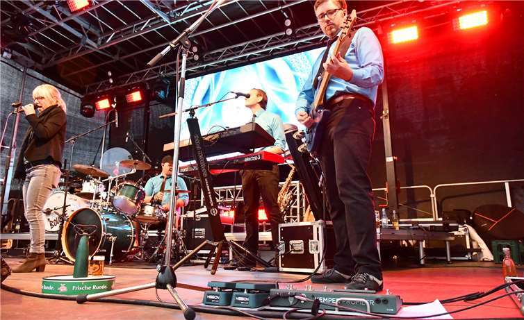 Am Abend konnte zur Musik der beliebten Formation Rio5 abgerockt werden.