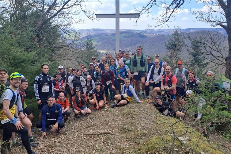 Am Bärenkopp gibt es während des WiedtalUltraTrails (WUT), den der VfL Waldbreitbach organisiert, traditionell einen Fotostopp.