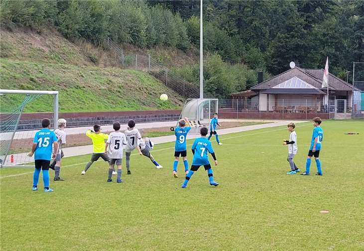 Am Dienstag, 16.09.2025, stand für die E2/E3 der JSG Nickenich/Eich/Kell die 2. Runde im Kreispokal gegen die JSG Löf im heimischen Waldstadion in Nickenich an. Foto: privat