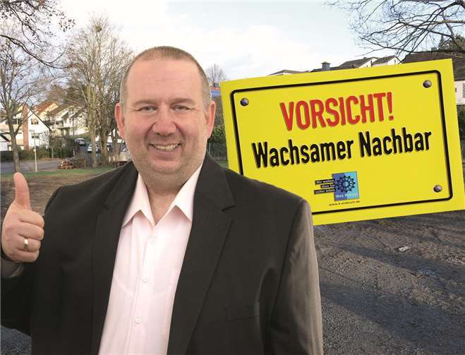 Am Dienstag, 28. Mai Mario Wettlaufer ist vom Nutzen des Prinzips „Wachsamer Nachbar“ überzeugt und lädt zu einer Informationsveranstaltung. Foto: privat