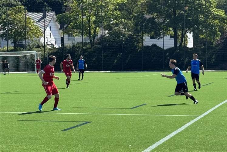 Am Ende blieb es beim knappen 2:1-Heimsieg für die SG Bachem/Walporzheim. Foto: SG BaWa