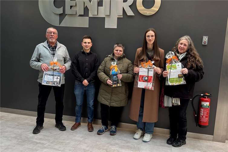 Am Ende der Aktion wurden die glücklichen Gewinner offiziell ausgezeichnet.  Foto: privat