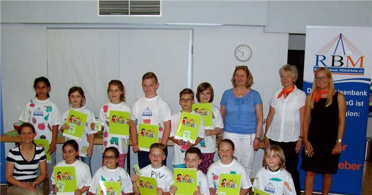 Am Ende der Woche bestanden alle Schüler den Test und erhielten den "Ernährungsführerschein.