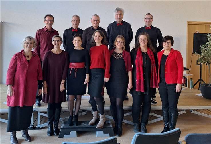Am Ende des Jahres veranstaltete der Wohnzimmerchor Kempenich eine private Matinee in der Phonolith-Halle von Brenk, die sich an Familien und Freunde richtete. Foto: privat