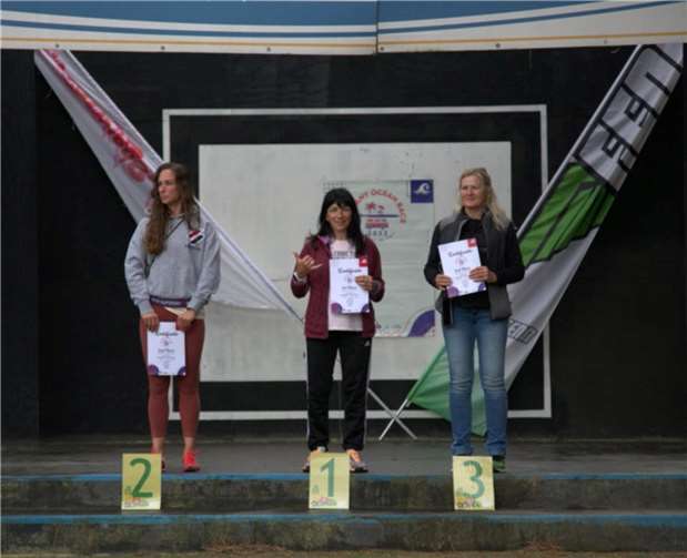 Am Ende des Rennens konnte die Hümmericherin Jana Sandmann überglücklich ihre Urkunde entgegennehmen.  Foto: privat