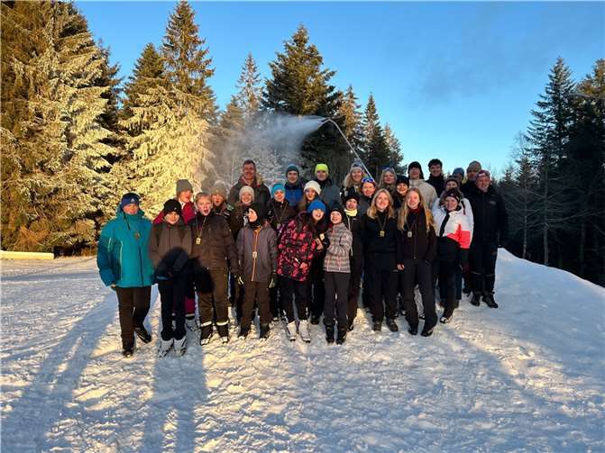 Am Ende des Wettkampftages fuhr jedes Kind mit einer Medaille nach Hause.  Foto: privat
