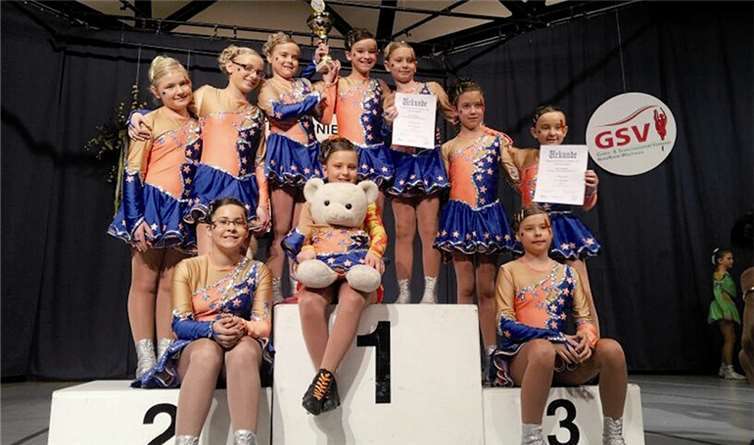 Am Ende des Wochenendes standen eine Menge Pokale auf dem Tisch der Gruppen aus St. Katharinen.Privat