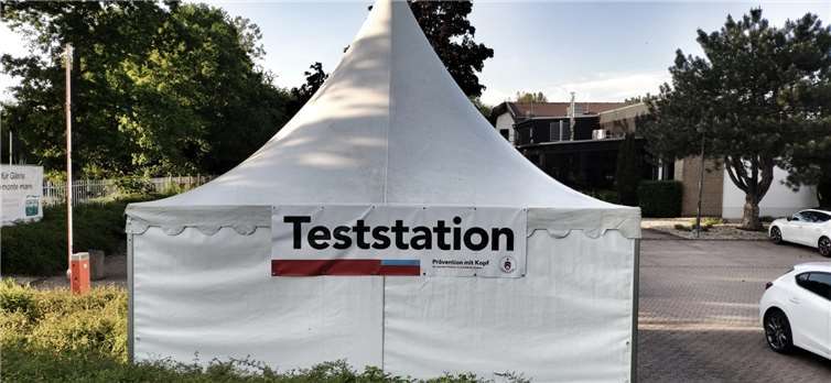 Am Fitness- und Wellness-Center monte mare in Andernach, hat ein neues Testzelt eröffnet.Foto: privat