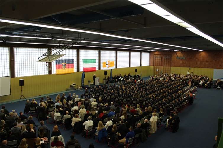 Am Freitag, 24. Februar 2023 fand im Bundespolizeiaus- und -fortbildungszentrum Swisttal (BPOLAFZ SWT) die Verabschiedung von 126 Laufbahnabsolventinnen und Laufbahnabsolventen des Polizeimeisterlehrgangs SWT 20 II statt. Fotos: Bundespolizeiaus- und -fortbildungszentrum Swisttal