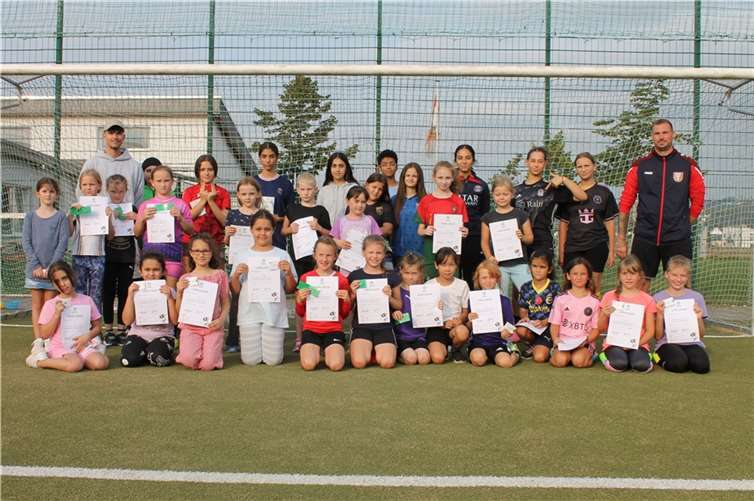 Am Freitag, 30. August, hatte der SV Kripp zum „Tag des Mädchenfußballs“ eingeladen. Foto: privat